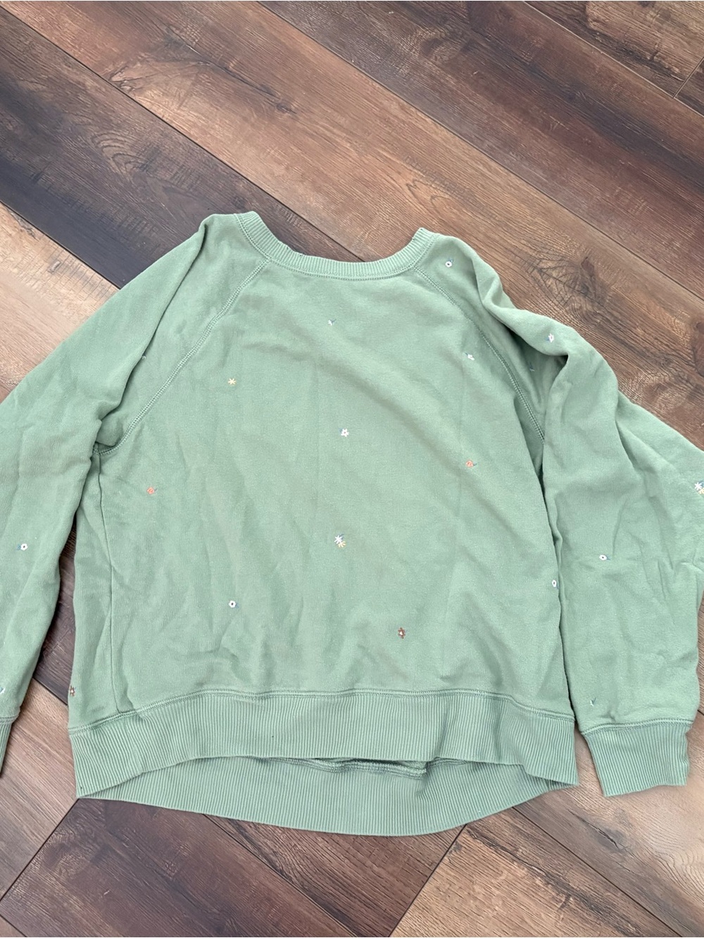 American Eagle Sage Green Crewneck Sweatshirt